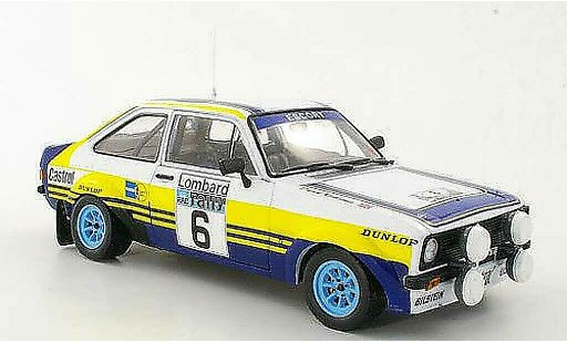 Ford Escort Rally 1/18 Sun Star 1800 No.6 rothmans A.Vatanen / D.Richards Lombard RAC 1979 miniature
