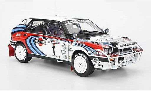 Lancia Delta HF Integrale 1/18 Sun Star 16V No.1 Martini J.Recalde/M.Christie Safari Rally 1991 miniature