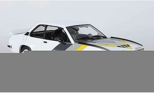 Opel Ascona 400 1/18 Sun Star blanche avec jaune/grise/griseen bandes miniature
