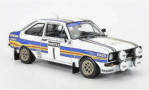 Ford Escort RS 1800 1/18 Sun Star No.1 rothmans Mintex Internatinal Rally 1981 P.Airikkala/P.Short miniature