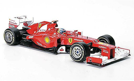Ferrari F1 F2012 1/43 Hot Wheels No.5 F.Alonso Saison 2012 miniature