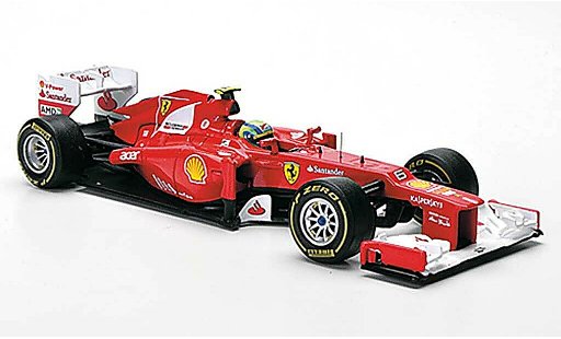 Ferrari F1 F2012 1/43 Hot Wheels No.6 F.Massa Saison 2012 miniature
