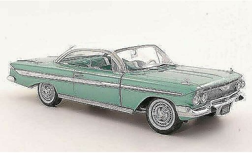 Chevrolet Impala Coupe 1/18 Sun Star 1961 Sport grise verte/blanche miniature