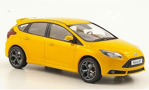 Ford Focus ST 1/43 Minichamps MkIII orange 2011 miniature