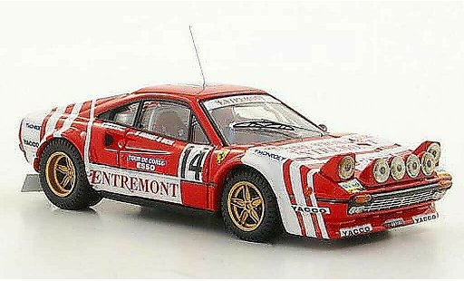 Ferrari 308 GTB 1/43 Best Gr.4 No.14 Andruet / Biche Tour de Corse 1981 miniature