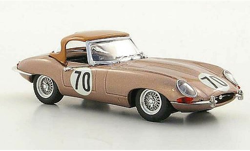 Jaguar E-Type 1961 1/43 Best Hardtop No.70 T.Fleming Nassau miniature
