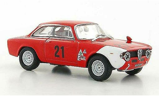 Alfa Romeo Giulia sprint gta 1/43 M4 1600 No.21 A.de Adamich GP Belgien 1967 miniature