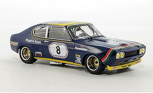 Ford Capri RS 2600 1/43 Trofeu MkI No.8 B.Muir Super Sports 200 Silverstone 1972 miniature