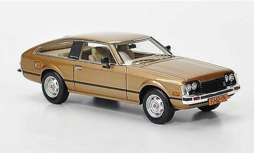 Toyota Celica 1978 1/43 Neo MkII (A40) gold miniature