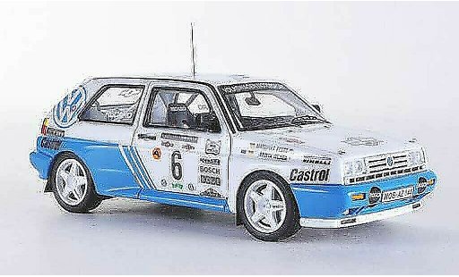 Volkswagen Golf Rallye G60 1/43 Neo No.6 E.Weber / M.Feltz Rally Costa Smeralda miniature