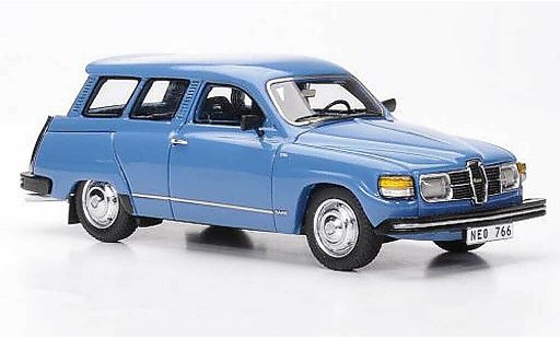 Saab 95 GL 1/43 Neo bleu 1979 miniature
