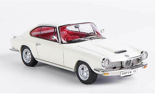 Bmw 1600 GT 1/43 Neo blanche 1967 miniature
