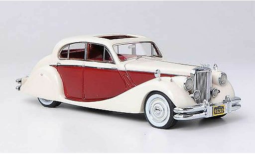 Jaguar MK 5 1/43 Neo beige/rouge LHD 1950 miniature