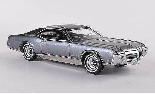 Buick Riviera Grand Sport 1/43 Neo 1969 GS grise/mat noire miniature