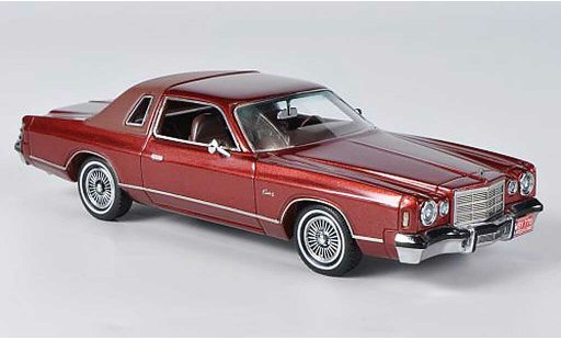 Dodge Charger 1976 1/43 Neo Mk.IV rouge/rouge miniature