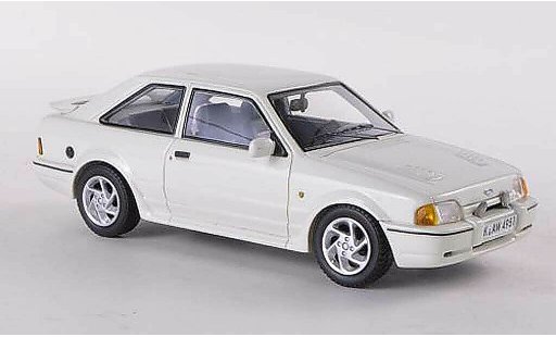 Ford Escort MK4 1/43 Neo Turbo blanche 1986 miniature