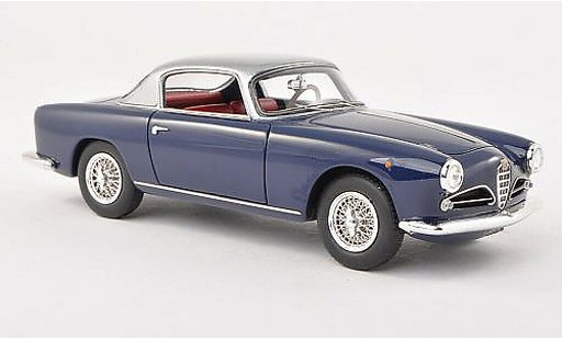 Alfa Romeo 1900 coup&Atilde;&copy; ss touring 1/43 Neo Sprint C noire-bleu/grise 1956 miniature