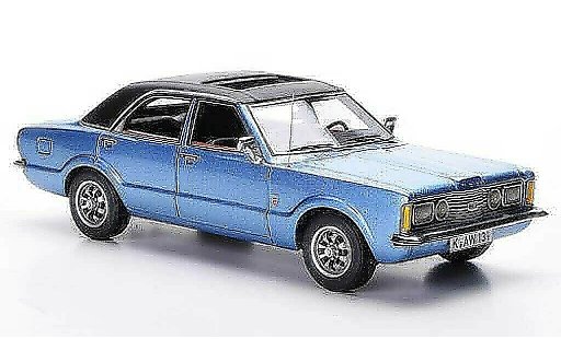 Ford Taunus TC1 1/43 Neo GXL bleu/matnoire 4-Turer miniature