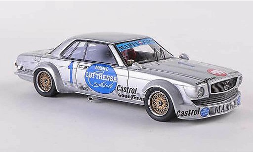 Mercedes 450 Base 1/43 Neo AMG (C107) No.1 Mampe ETCC Nurburgring 1978 miniature