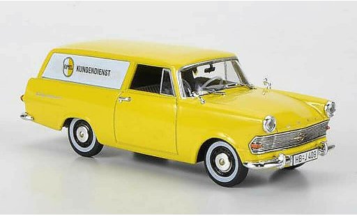 Opel Rekord P2 1/43 Starline Caravan Kundendienst 1960 miniature