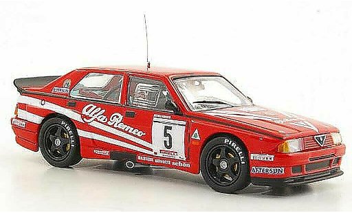 Alfa Romeo 75 evoluzione 1/43 M4 No.5 M.Alboreto Rally Monza 1988 miniature