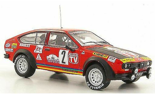 Alfa Romeo Alfetta gtv 2.0 1/43 M4 V Alfetta No.2 Pregliasco / Reisoli Targa Florio 1980 miniature