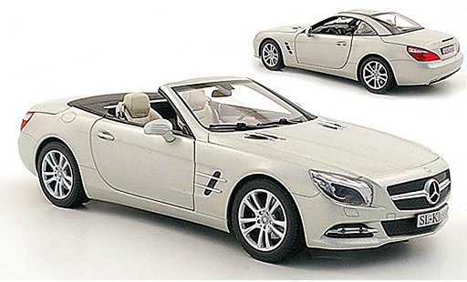 Mercedes Classe SL Base 1/18 Norev (R231) grise metallisee 2012 miniature