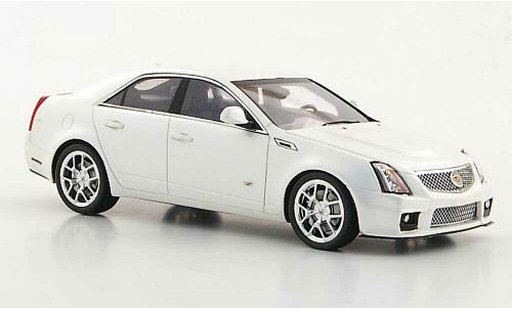 Cadillac CTS-V V 1/43 Luxury Collectibles blanche 2011 miniature