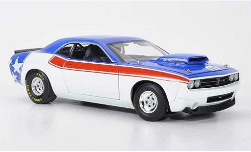 Dodge Challenger 2008 1/18 Fairfield Mint Super Stock Concept rouge/blanche/bleu miniature