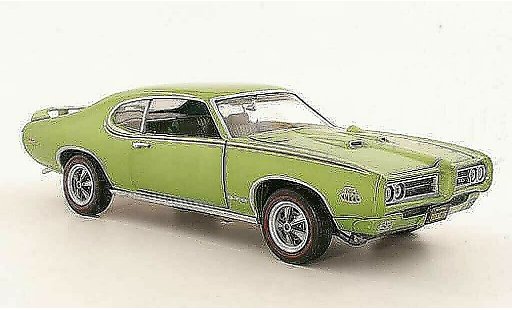 Pontiac GTO The Judge 1/18 Ertl grise metallisee verte 1969 miniature