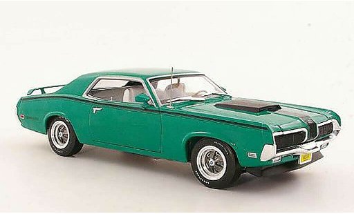 Mercury Cougar Eliminator 1/18 Ertl verte/noire 1970 miniature