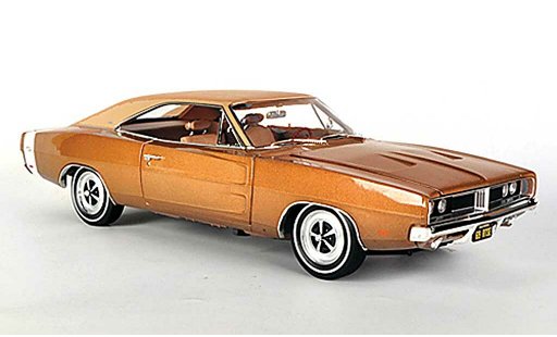 Dodge Charger 1968 1/18 Ertl R/T SE bronze/beige mat miniature
