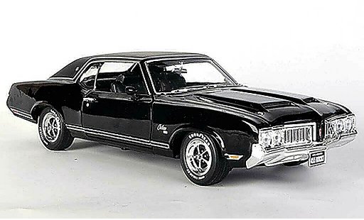 Oldsmobile Cutlass SX 1/18 Ertl noire/matnoire 1970 miniature