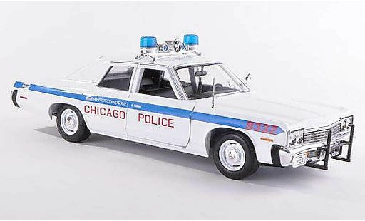 Dodge Monaco 1974 1/18 Ertl Chicago Police police (US) miniature