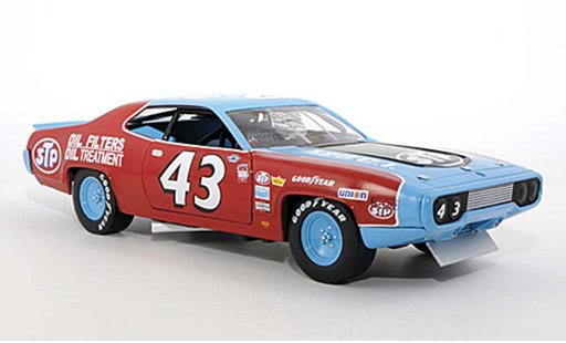 Plymouth Road Runner 1972 1/18 Ertl No.43 Richard Petty miniature