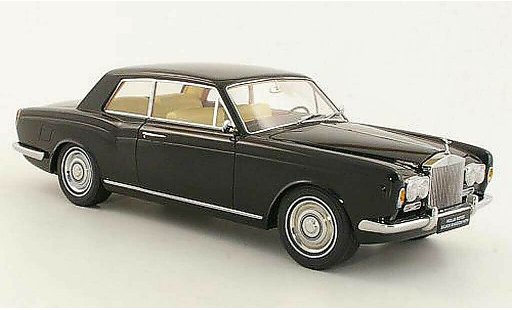 Rolls Royce Silver Shadow Mulliner Park Ward Coupe 1/18 Paragon Two-Door noire LHD 1968 miniature