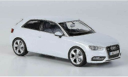 Audi A3 berline 1/43 Schuco blanche 2012 miniature