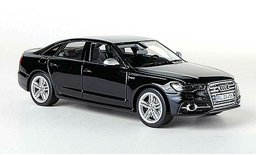 Audi S6 berline 1/43 Schuco (C7) noire 2012 miniature