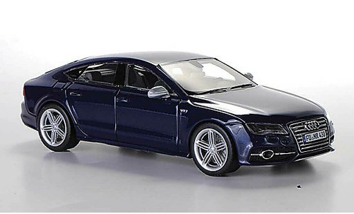 Audi S7 sportback 1/43 Schuco bleu 2012 miniature