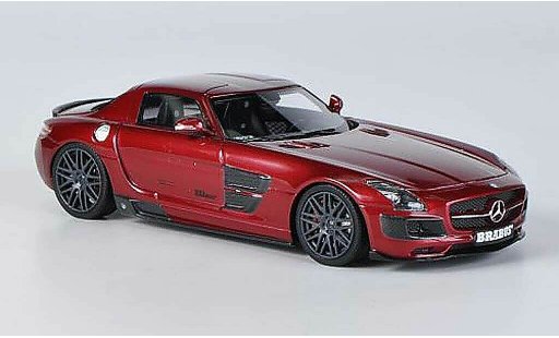 Mercedes 700 Biturbo 1/43 Schuco Brabus rouge miniature