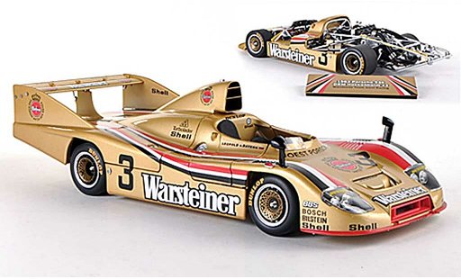 Porsche 936 Base 1/18 TrueScale Miniatures No.3 Warsteiner Team - Joest Racing L.v.Bayern DRM Hockenheim miniature
