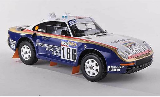 Porsche 959 1986 1/43 TrueScale Miniatures /50 No.186 Rothmans Rally Dakar R.Metge/D.Lemoyne miniature