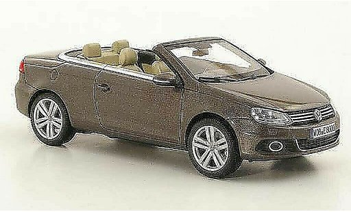 Volkswagen Eos Base 1/43 Kyosho marron 2011 miniature
