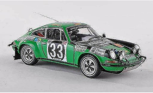 Porsche 911 Base 1/43 TrueScale Miniatures ST No.33 celui-ci Africain Safari Rally 1971 B.Waldegaard/L.Helmer miniature