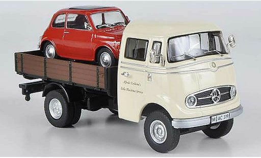 Mercedes L319 Base 1/43 Premium ClassiXXs Fiat 500 Bella Macchina Service miniature