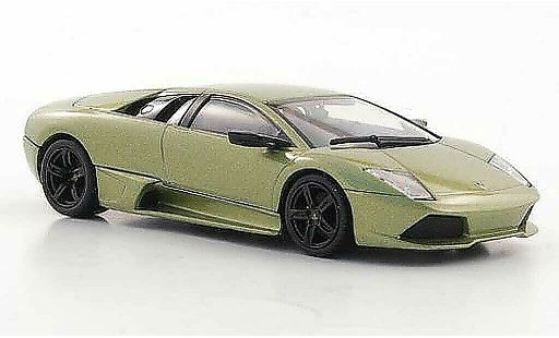 Lamborghini Murcielago LP640 1/43 Minichamps LP 640 griseverte avec Figur 2006 miniature