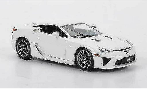Lexus LFA Base 1/43 Minichamps blanche avec Figur 2010 miniature