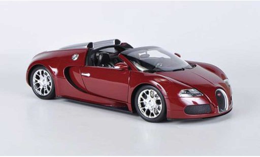 Bugatti Veyron Grand Sport 1/18 Minichamps rouge 2010 miniature
