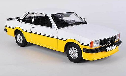 Opel Ascona B Base 1/18 Sun Star i2000 blanche/jaune 1979 miniature