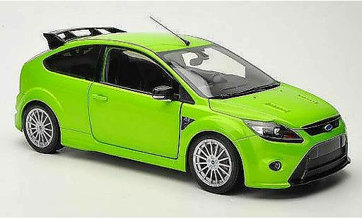 Ford Focus RS 1/18 Minichamps verte 2010 miniature
